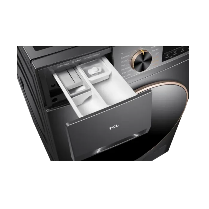 ⁦تي سي ال غسالة فتحة امامية - 10 كيلو غسل / 7 كيلو تنشيف 100% - فضي - انفرتر 50/60 هرتز - محرك مباشر C2210WDG⁩ - الصورة ⁦6⁩