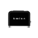 محمصة خبز مزدوجة من الستانلس ستيل – 930 واط – لون أسود فخم موديل 800104016